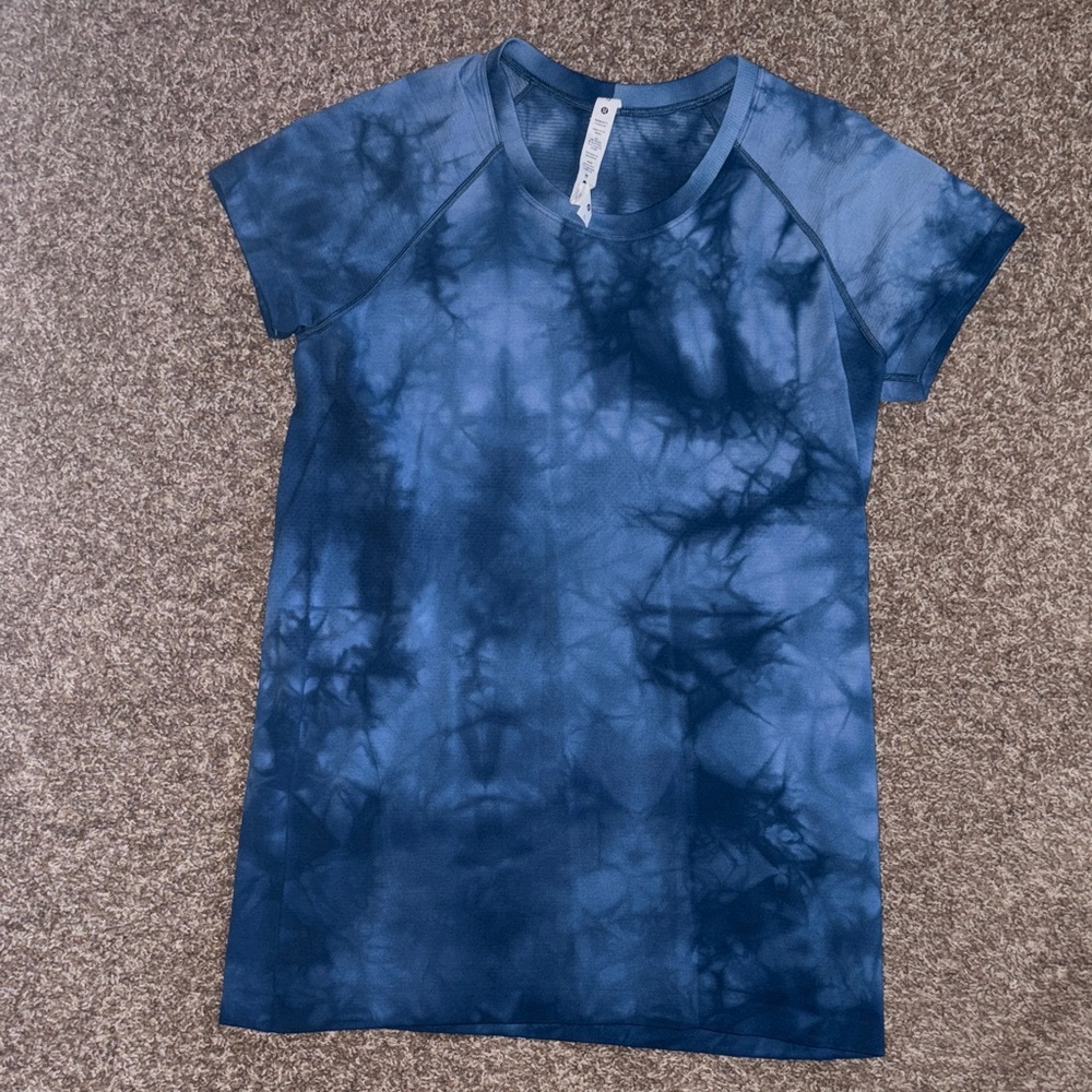 Lululemon Blue Swiftly Tech Top